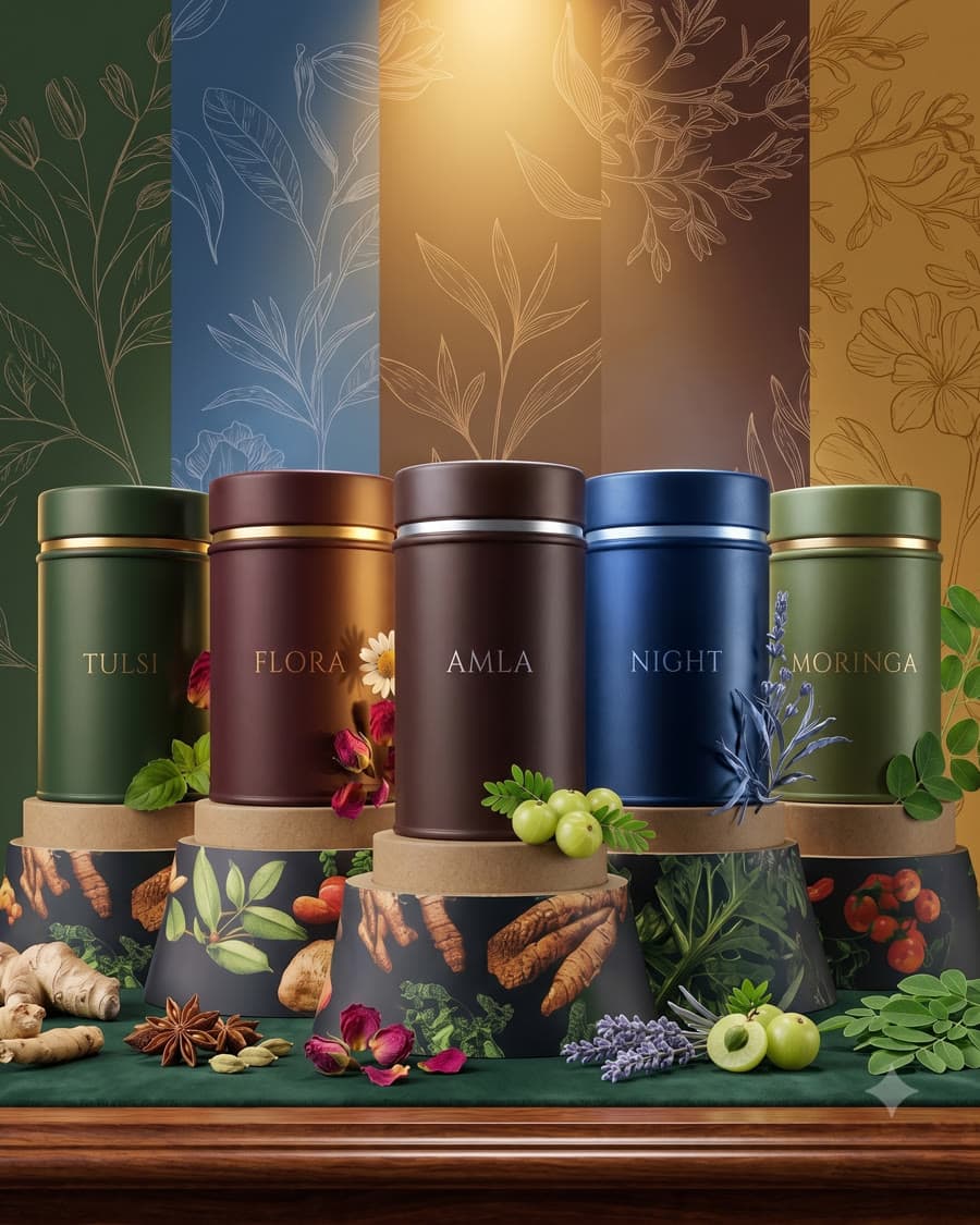 Full product range campaign visual