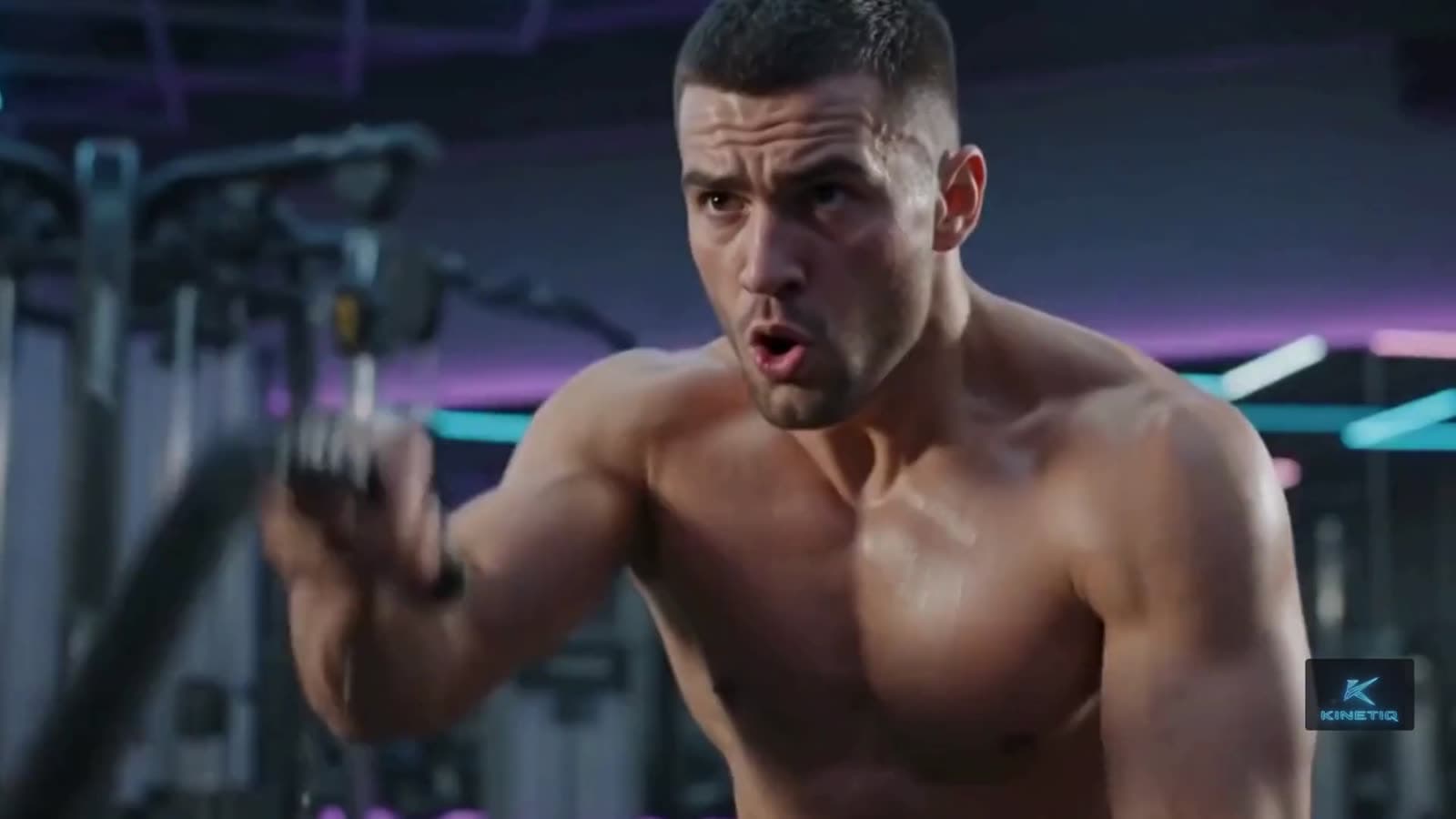 Cinematic fitness brand film